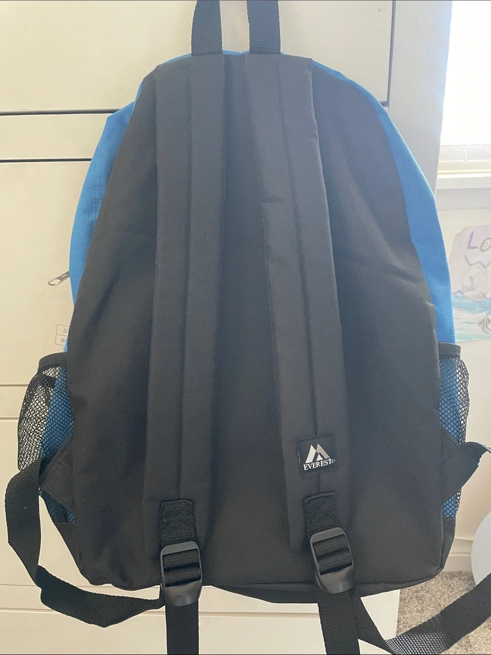 Everest Blue Mutli-zipper Backpack -NEW